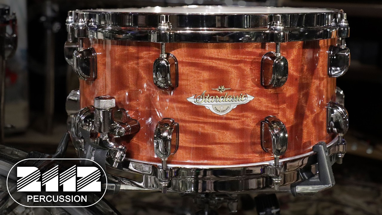 Tama Limited Edition 2026 Starclassic Bubinga Snare Drum 6.5x14 - African Cherry