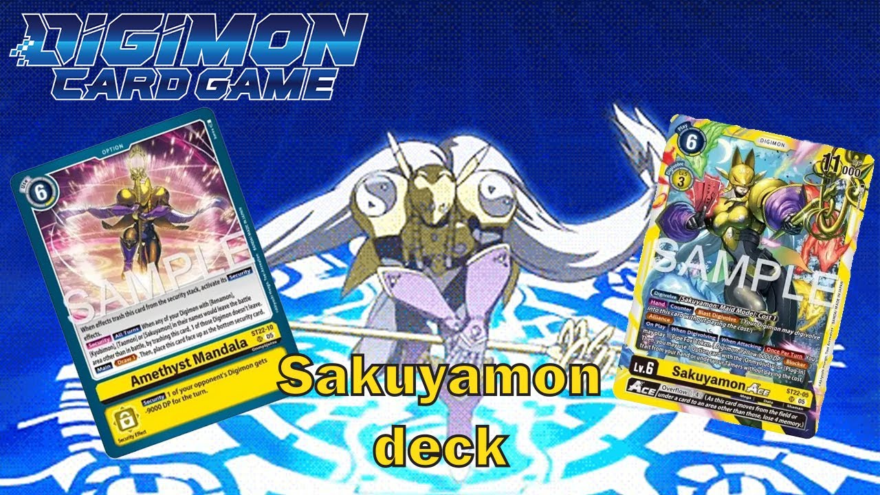 DCGO (Playtest) Sakuyamon deck