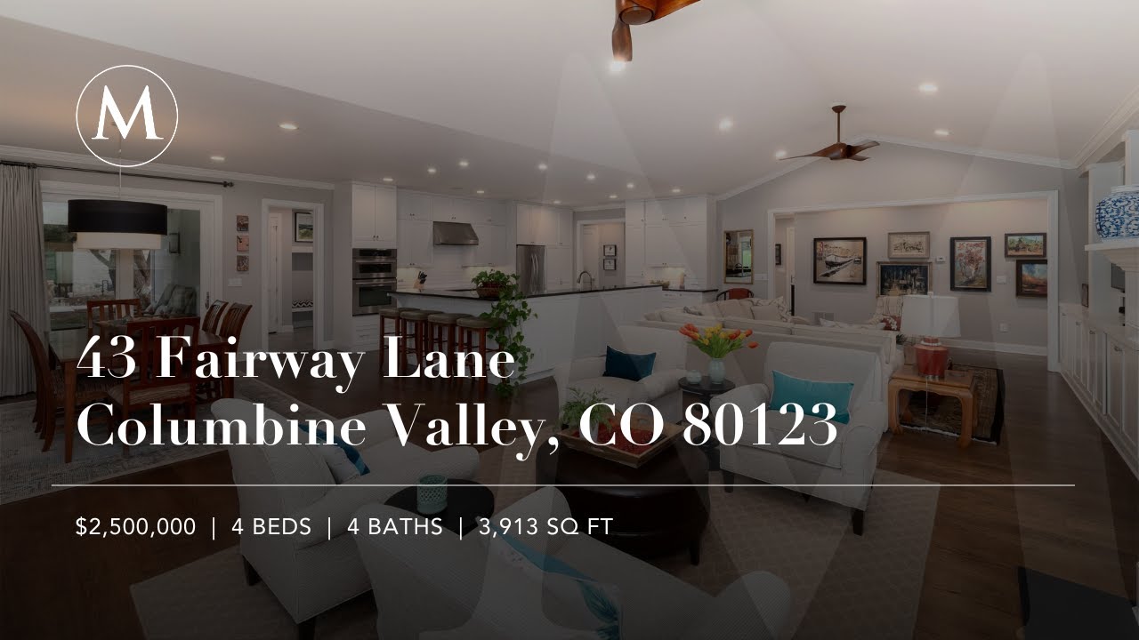 Luxury Meets Lifestyle in Columbine Country Club | 43 Fairway Lane, Columbine Valley, CO