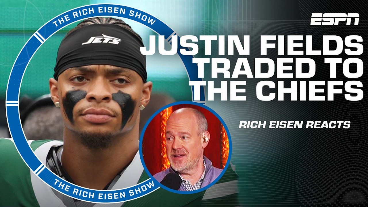 Reacting to the Jets trading Justin Fields to the Chiefs 🚨 | The Rich Eisen Show