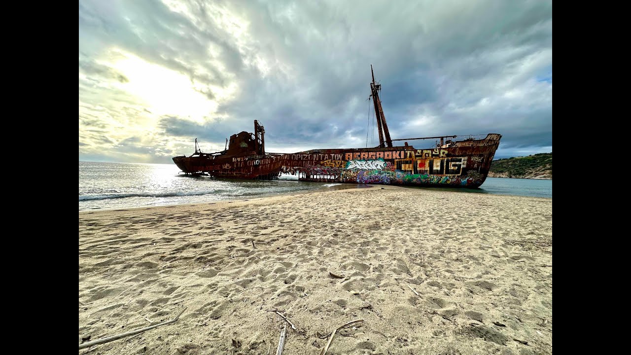 Video #108 Fahrt nach Laconia / Schiffswrack 