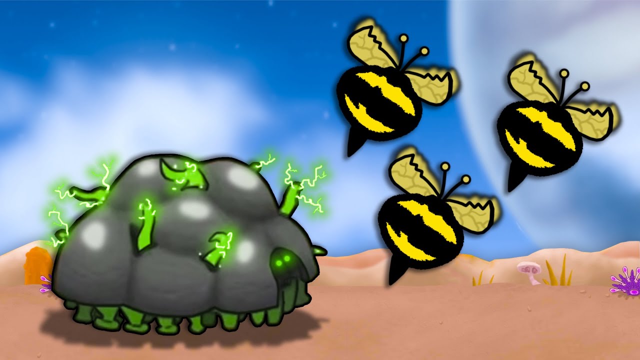 Surviving a Horde of KILLER BEES in Swarm Queen