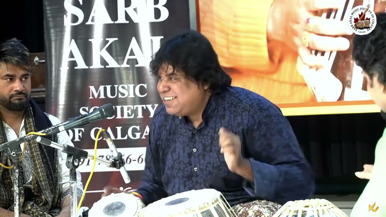 NAVIN SHARMA  (TABLA SOLO) BIRTHDAY  CELEBRATION USTAD KALE RAM PUNJAB GHARANA @sarbakaltvcentre