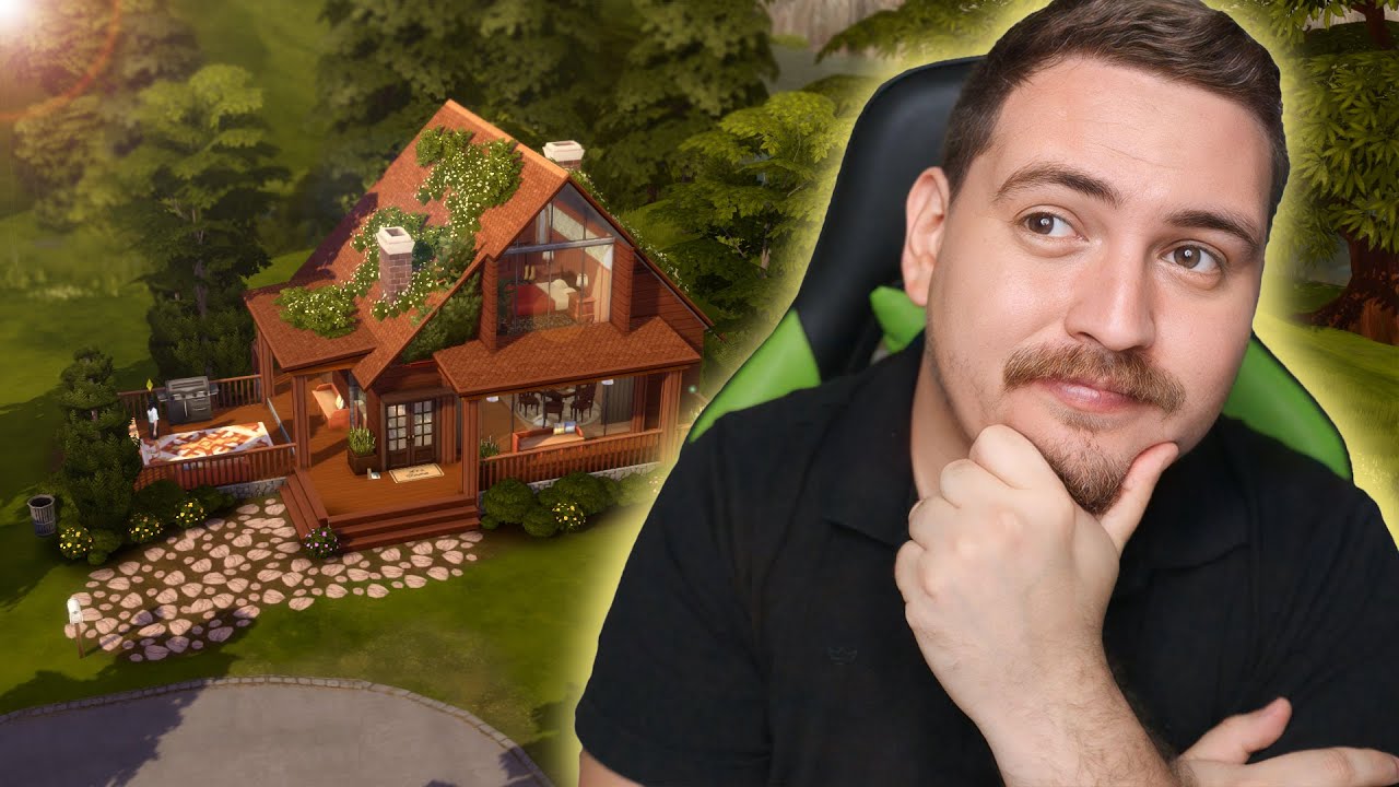 CONSTRUI UMA CASA RÚSTICA COM O NOVO KIT + CÓDIGO! │ The Sims 4 │ SLOW BUILD