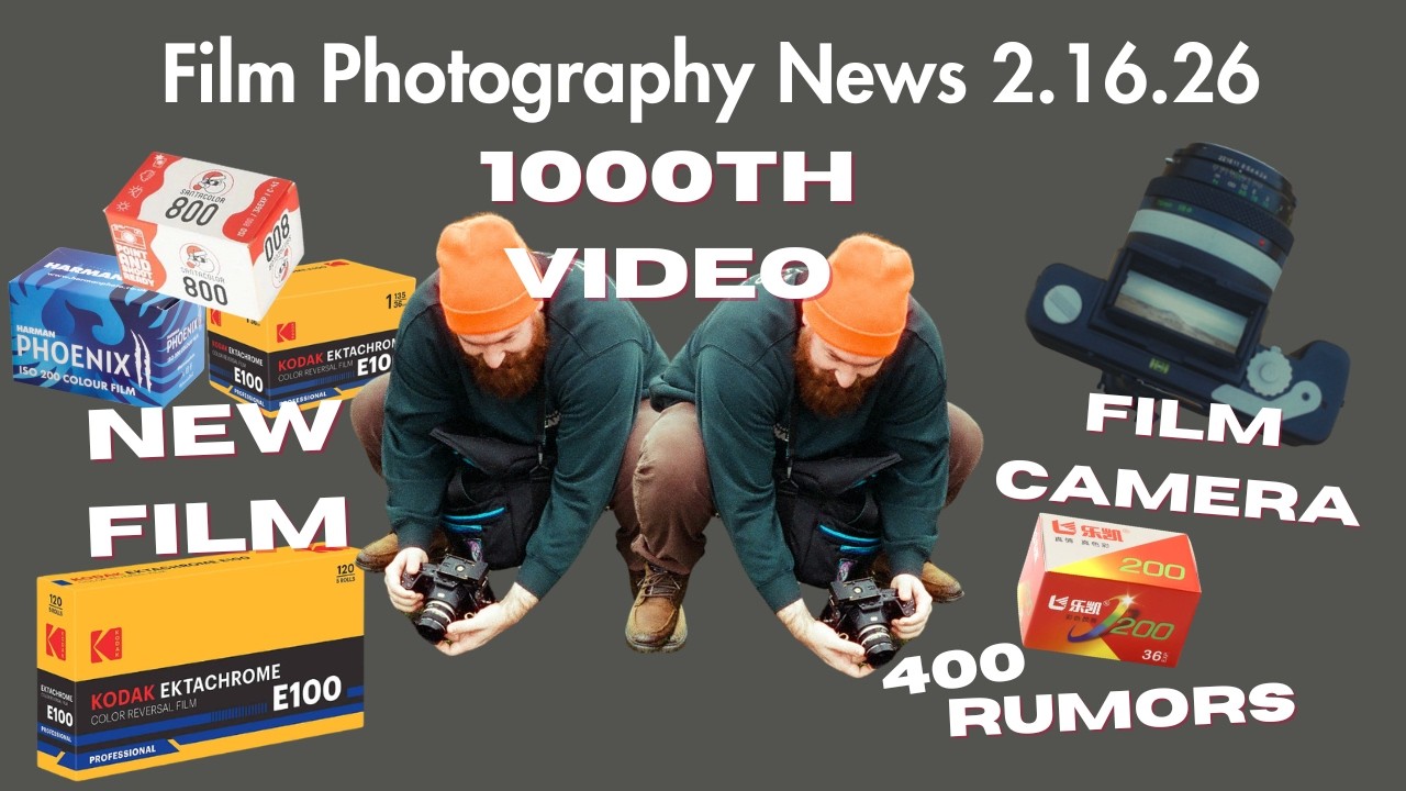 Новости пленочной фотографии 16.02.2026: Ektachrome возвращается, слухи о цветной пленке и новые ...