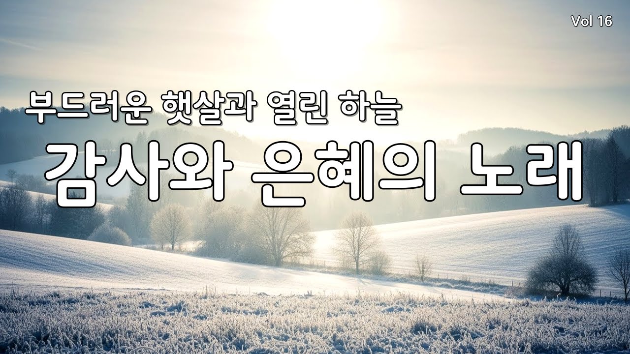 [듣기만 해도 평안] 부드러운 햇살처럼 마음을 울리는 최고의 감사 찬양 모음 연속 듣기 16 (CCM/은혜/힐링 워십) #찬양플레이리스 #찬양연속듣기 #찬양모음 #다니엘의찬양