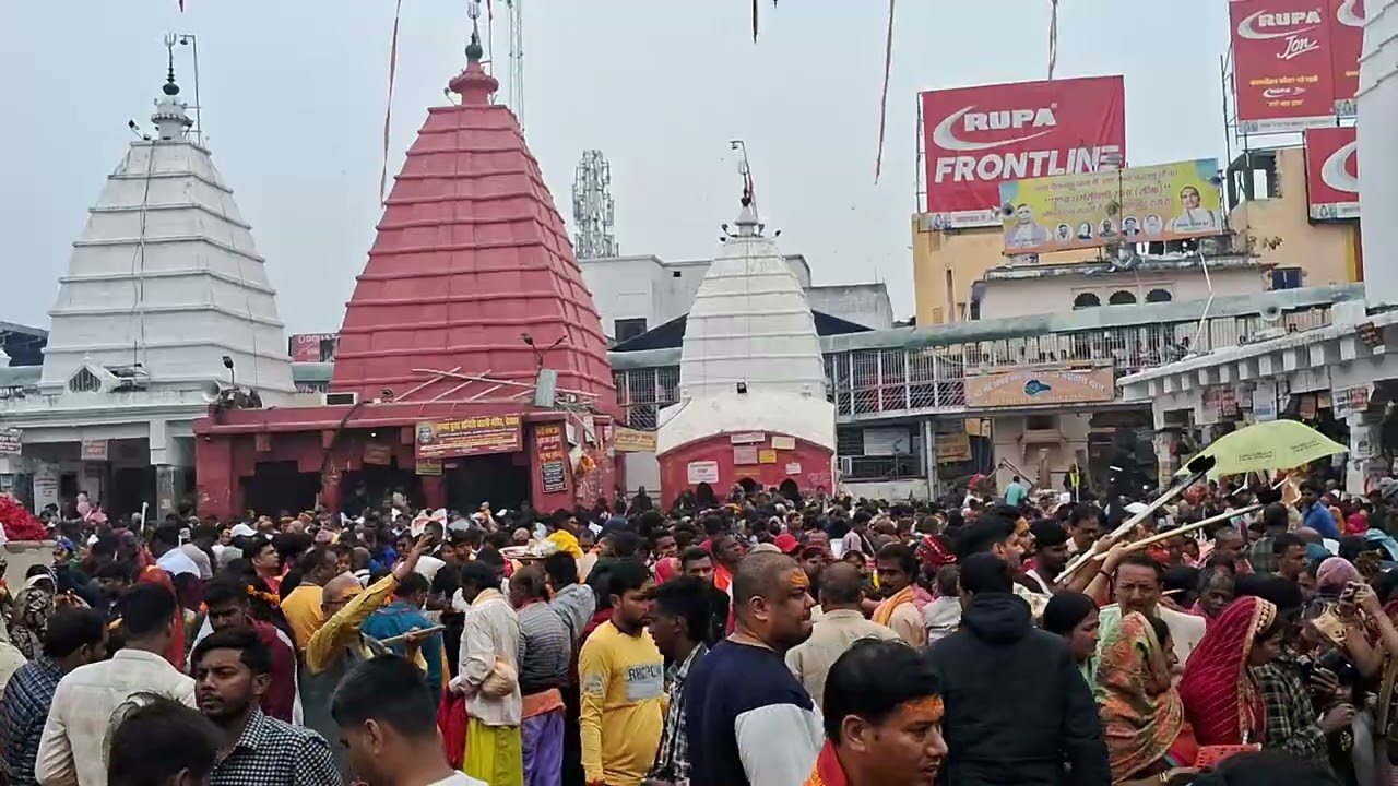 देवघर बेधनाथ धाम मंदिर में 2 मुस्लिम महिला पूजा करने गए हैं देखिए। #bolbam #deoghar #babadhaam 