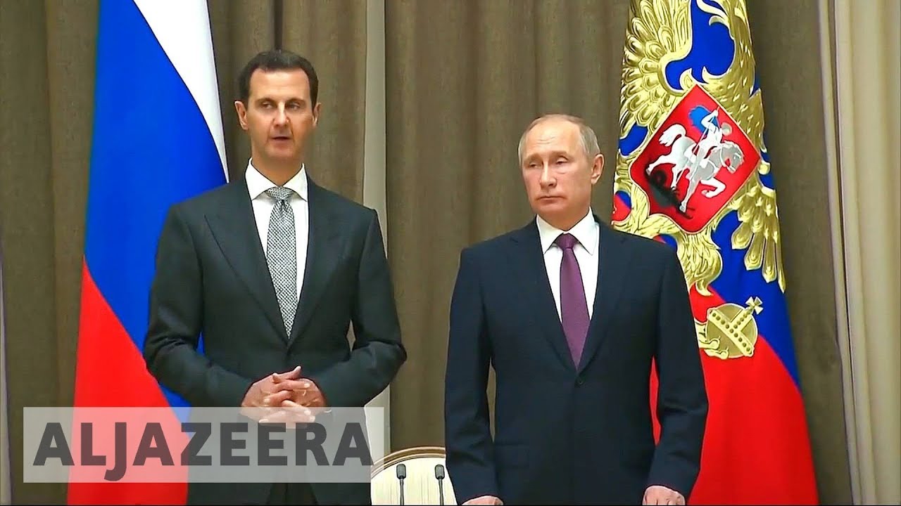 Assad and Putin meet to discuss post-war phase in Syria