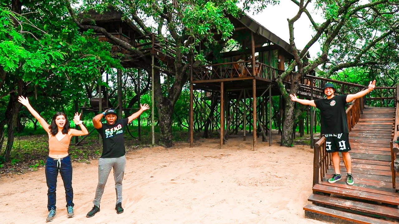 TOUR OF WORLD'S MOST EXPENSIVE TREEHOUSE! w/ Corey Scherer