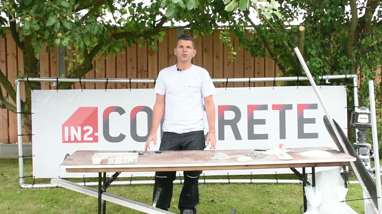 Hoe wordt een betonvloer voor een tuinhuis gestort