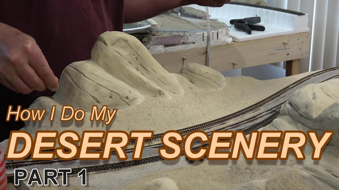 How I do my Desert Scenery - Part 1