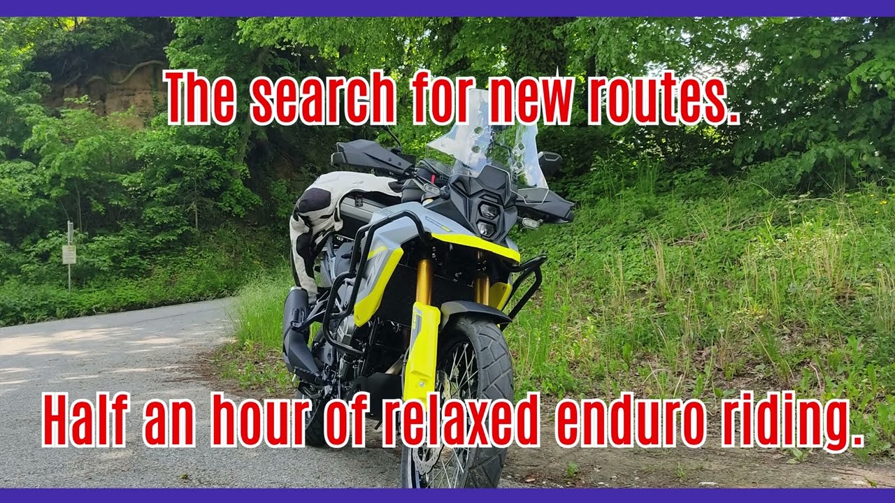Suzuki V Strom 800DE - relaxing Enduro/ pure sound