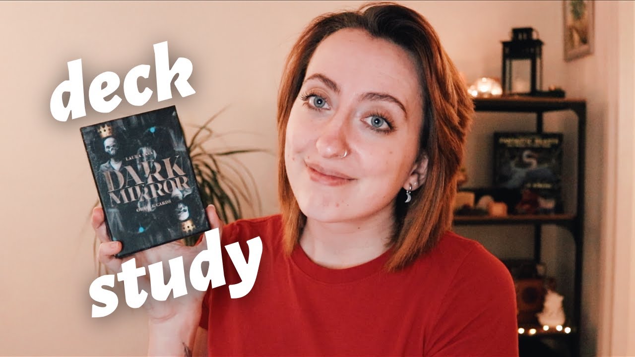 🤓📚 My Deck Study on the Dark Mirror Oracle Cards 🖤