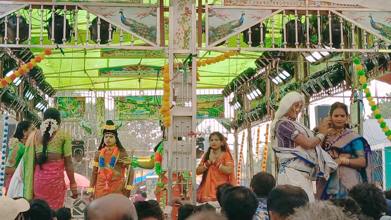 Ramayan Theater Odia // Odia Nataka Ramayan // Odia Jatra Ramayan @Babuswapnavlogs 