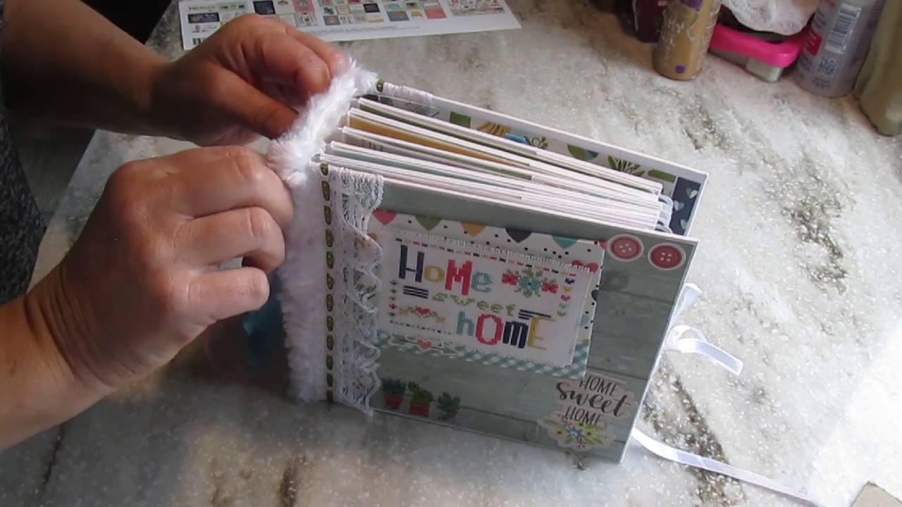 Un Mini Album SUPER facile pour débutants | Le dévoilement | Scrapbooking