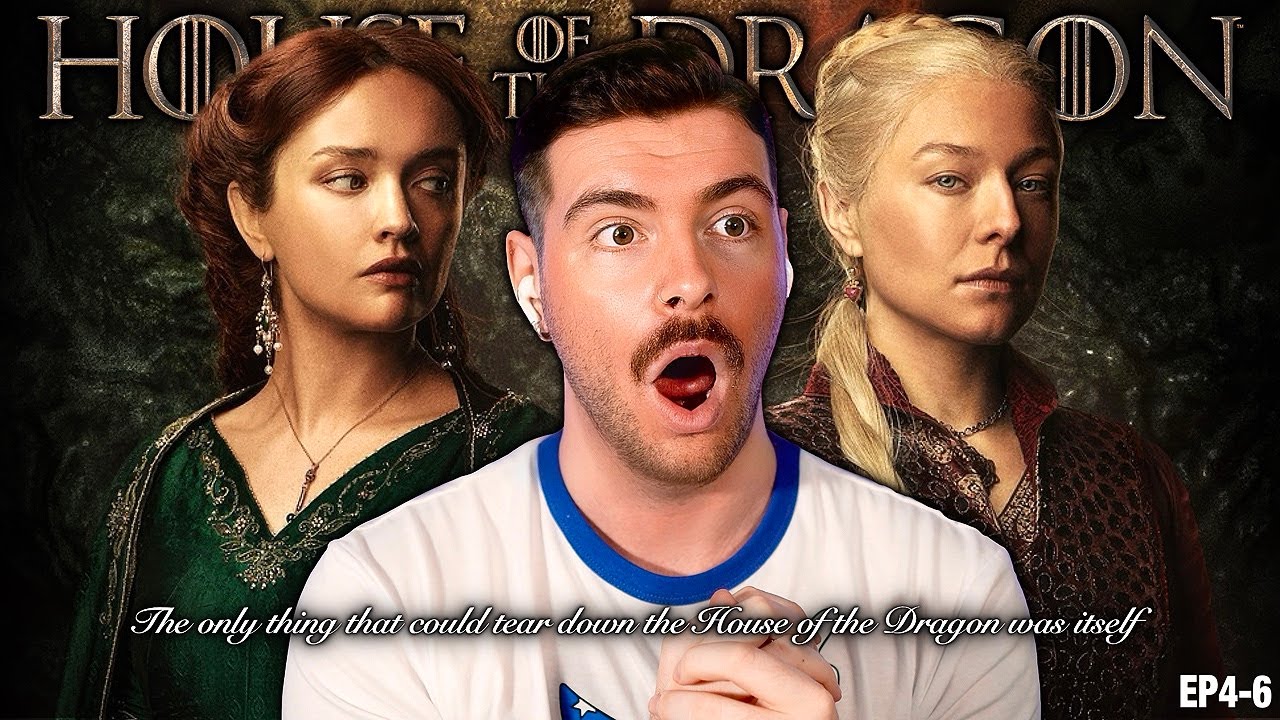 First Time Watching HOUSE OF THE DRAGON Season 1!! *EP4-6 Reaction*