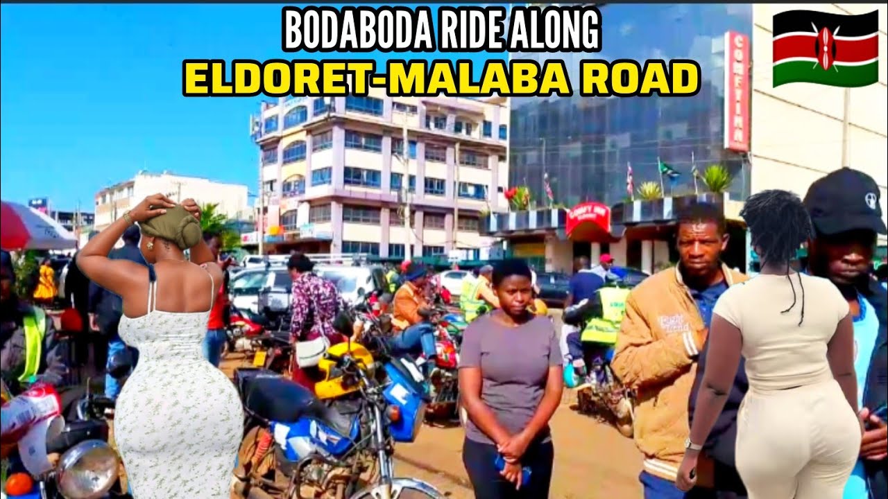 BODABODA RIDE IN ELDORET CBD|STUNNING BUILDINGS & ROADSIDE VIEWS 