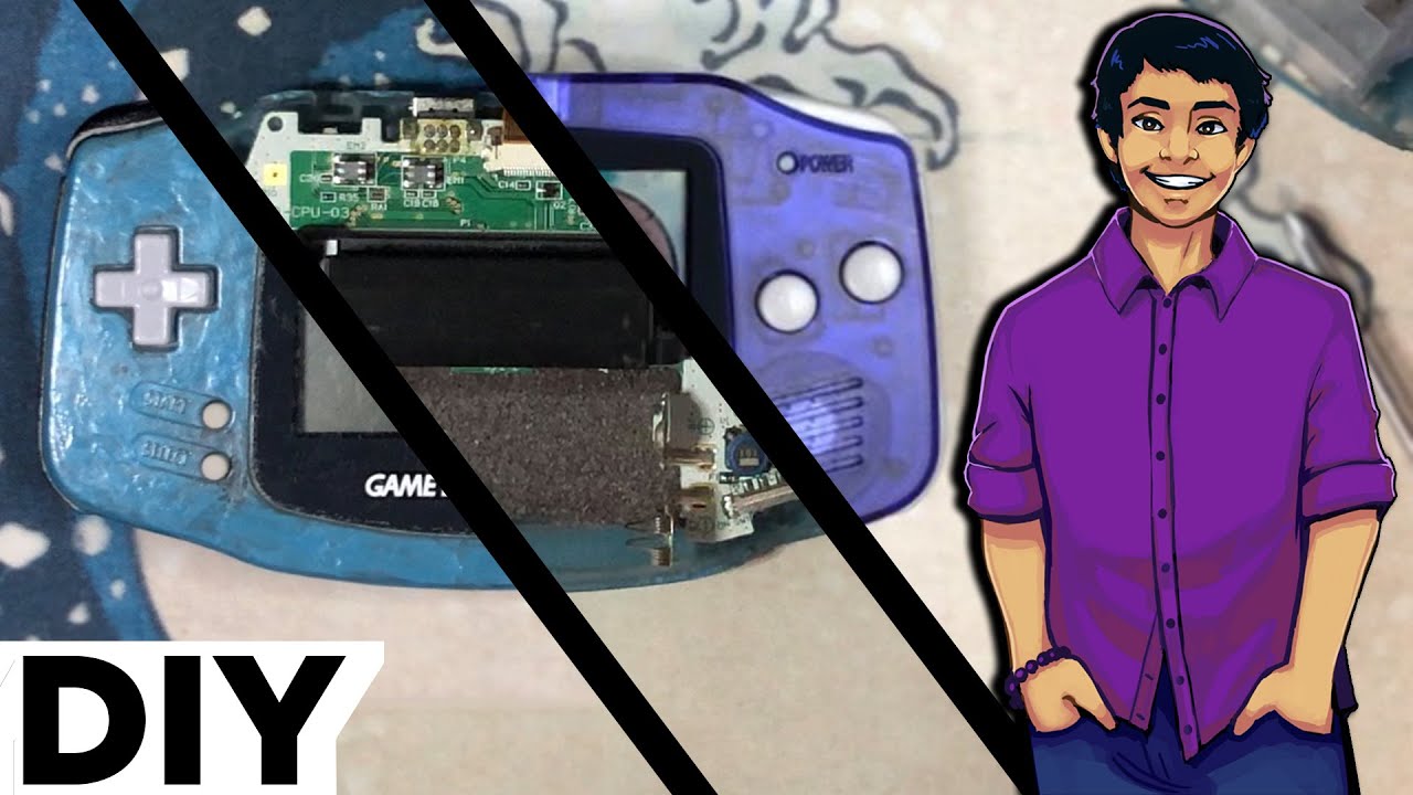 Game Boy Advance Shell Swap! | DIY | AsaiNeroTran