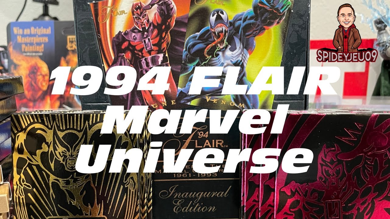 #boxbreak #1994FlairMarvelUniverse  1994 Flair Marvel Universe Comic Cards sealed unboxing