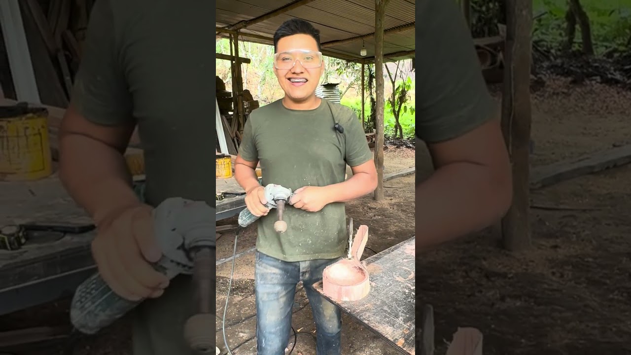 Cómo hacer cucharas   de  madera  con sobrantes    Trabajos artesanales 