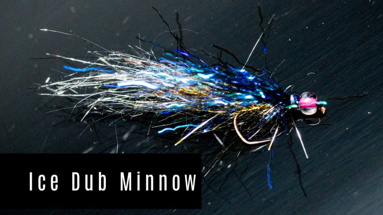 Ice Dub Minnow | Simple Baitfish Pattern | Fry Pattern