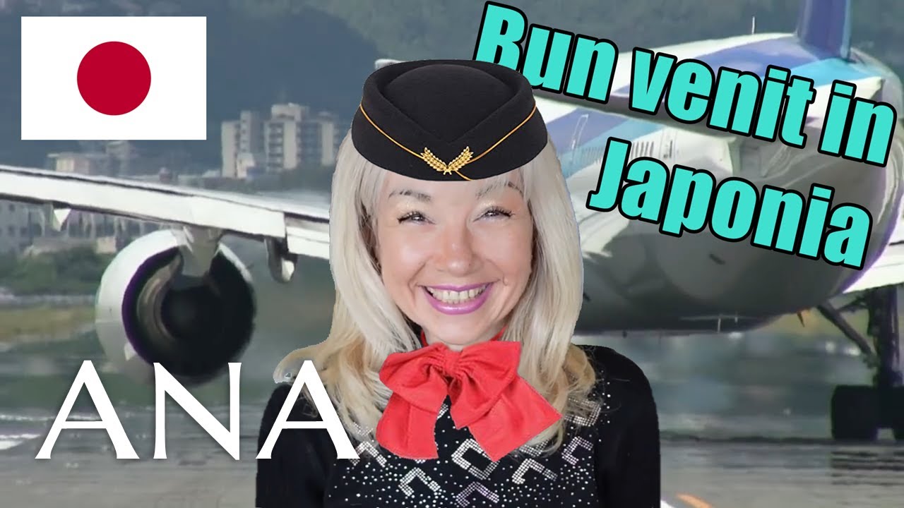Aeroportul International Tokyo-Haneda!! Bun venit in Japonia cu ANA!!