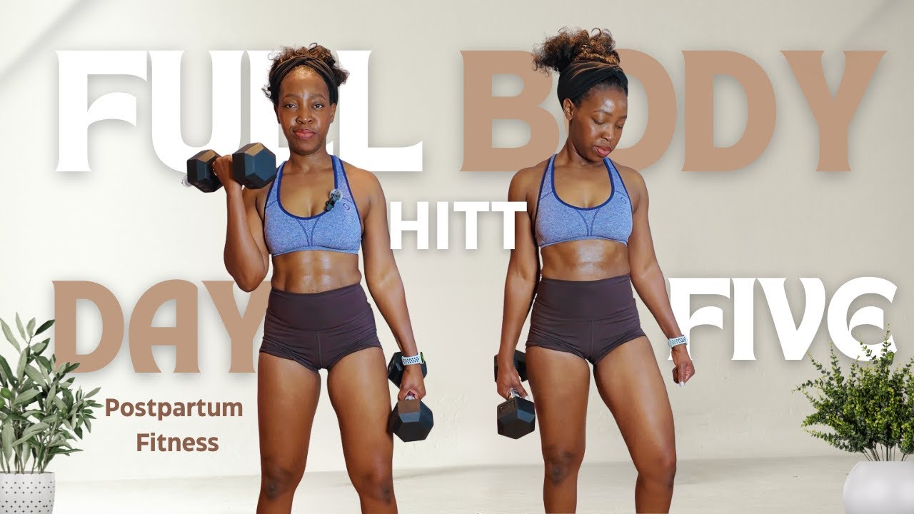 Unleash Your Strength with an INTENSE Postpartum Dumbbell Workout for Weight Loss!
