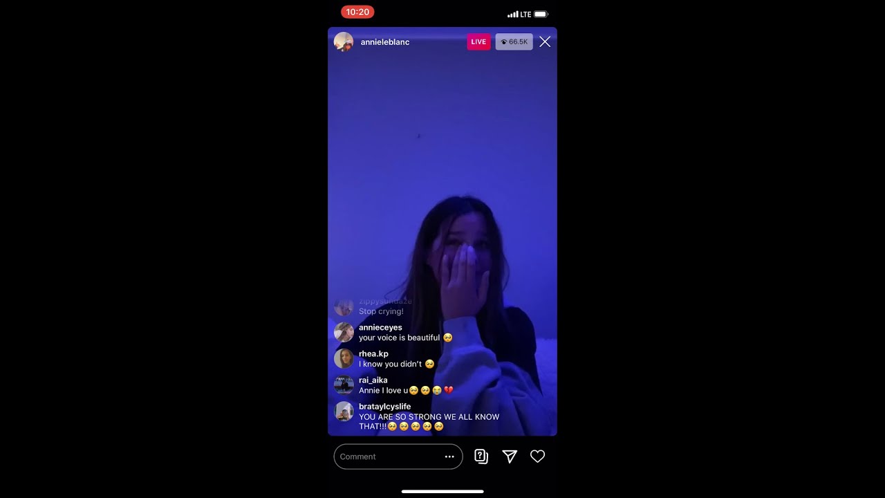 annie leblanc talks about breakup with asher angel * she cries 🥺 *