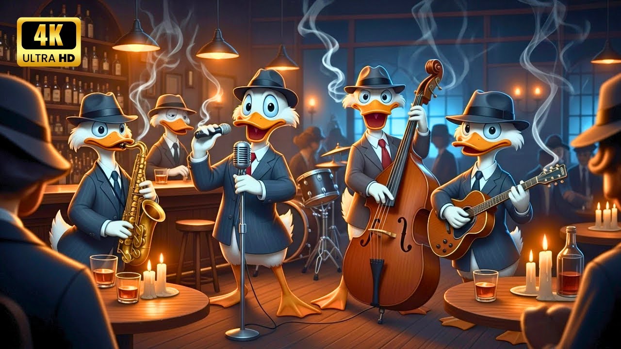 Dark Academia Black Duck Jazz: Moody Classical Fusion for Studying History