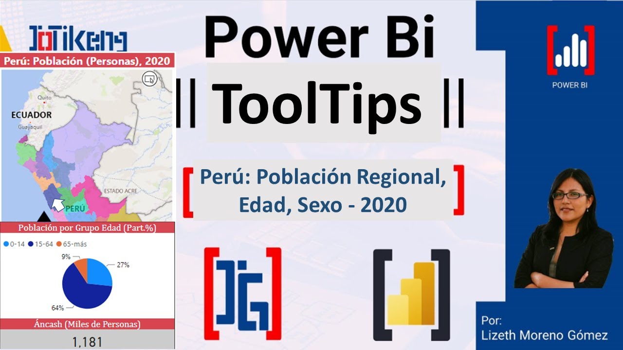 Información sobre herramienta || ToolTips en Power Bi ||