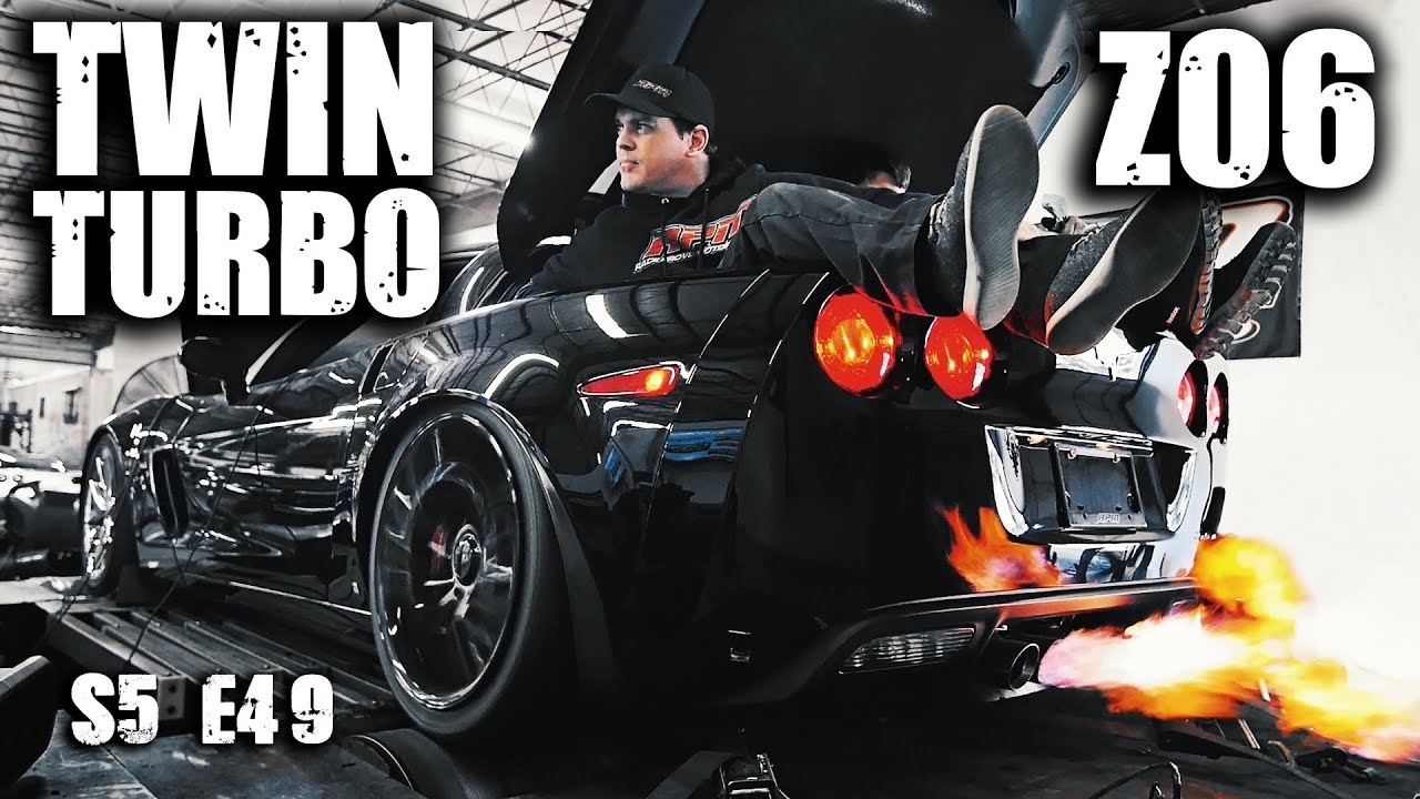 Twin Turbo C6 Z06 Hits The Dyno! | RPM S6 E49