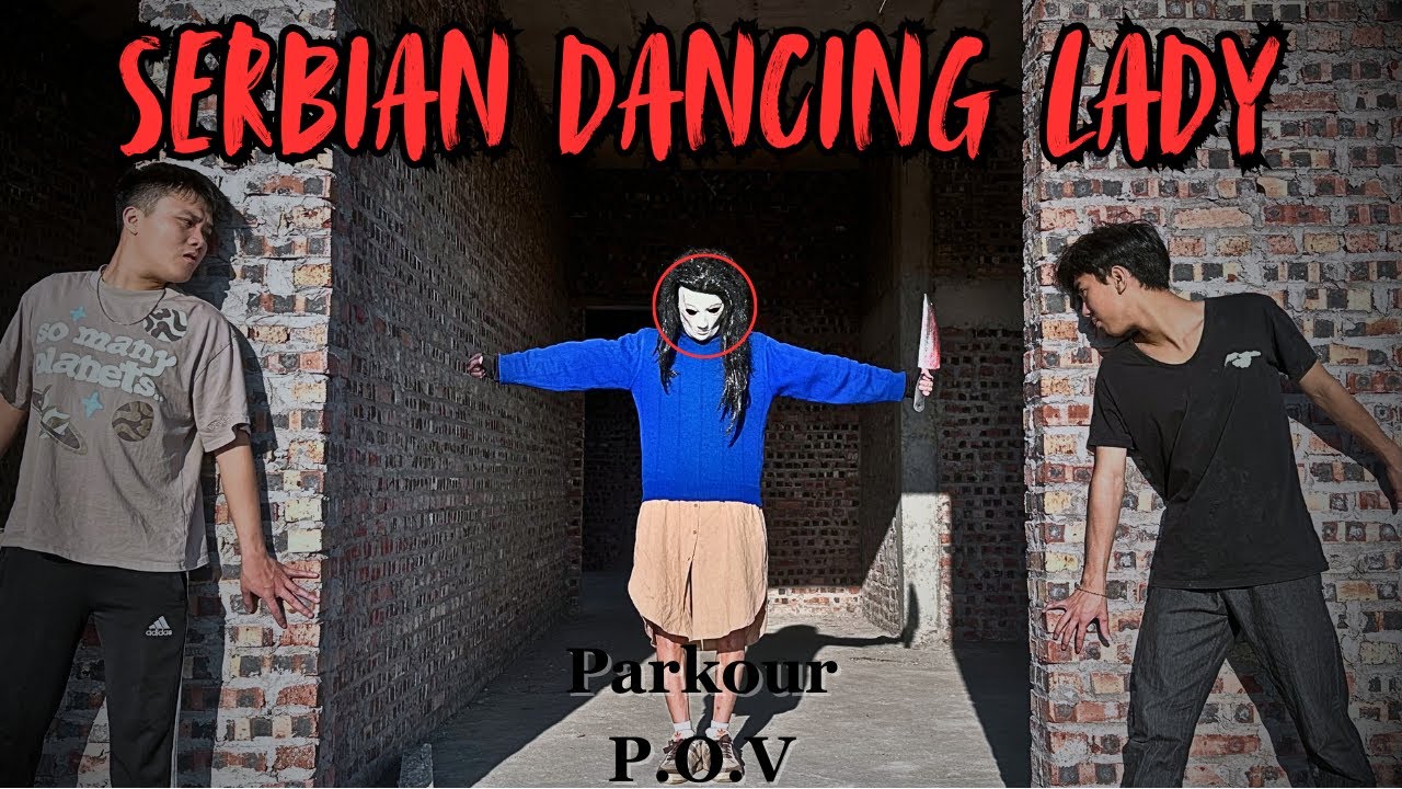 SERBIAN DANCING LADY vs. PARKOUR PRO - WHO FASTER? (part 14)