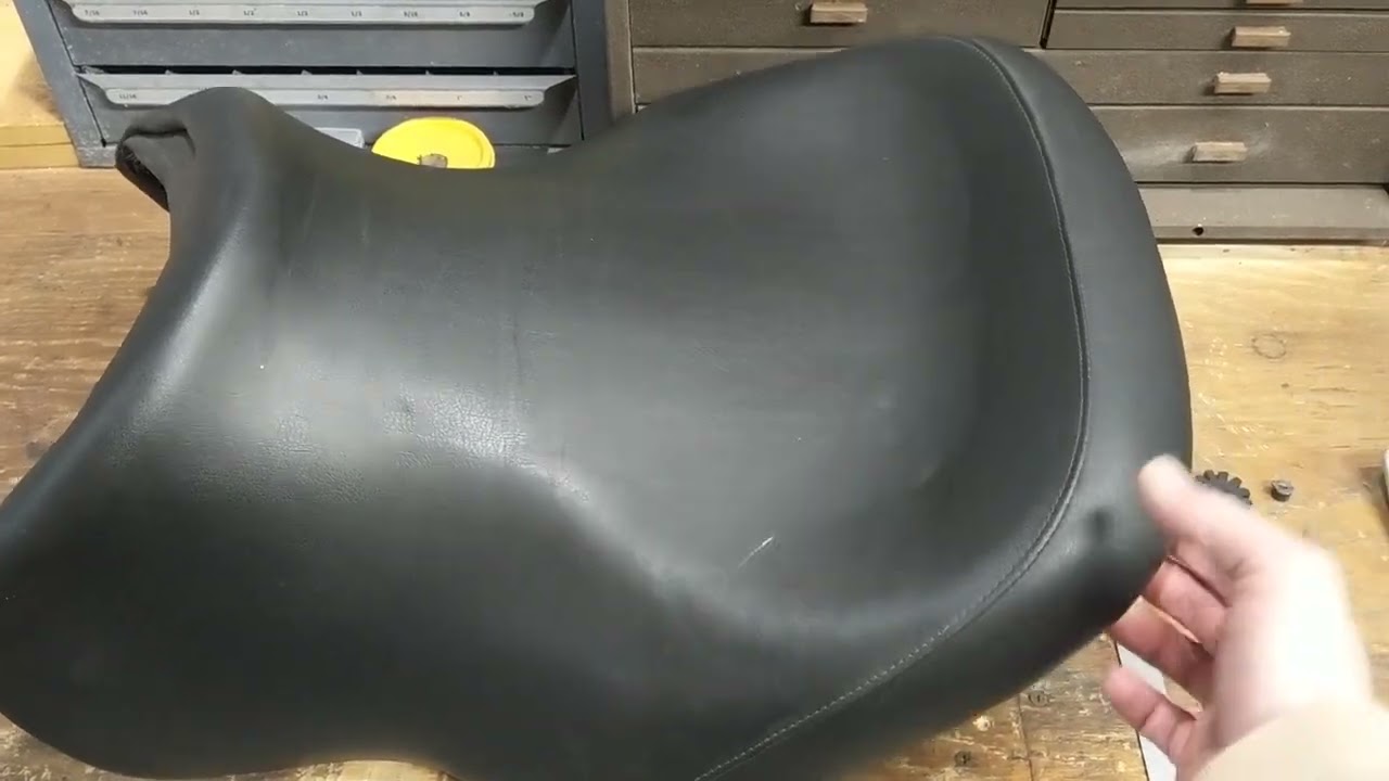 BMW R1150RT seat adjustment that your prostate may thank you for!
