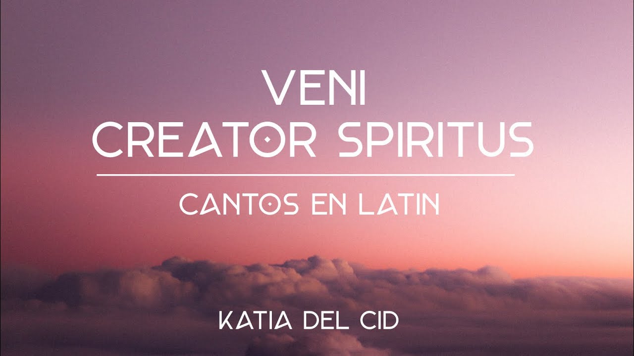 Veni Creator Spiritus (Lyric Video) | Katia del Cid | MÚSICA CATÓLICA