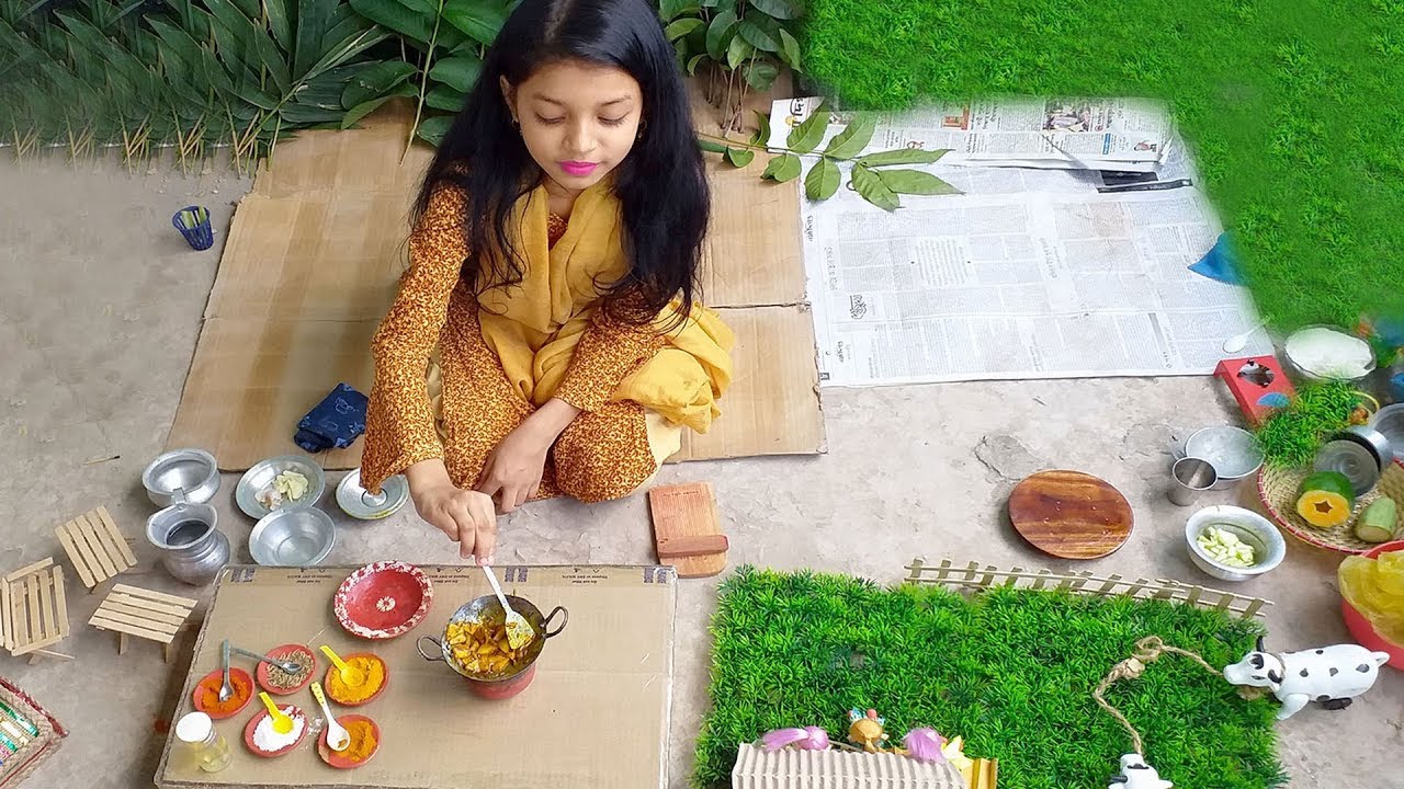 Kids Cooking EP : 37 | Mini Cooking Real Food || Miniature Soft Roti Recipe || Kids cooking