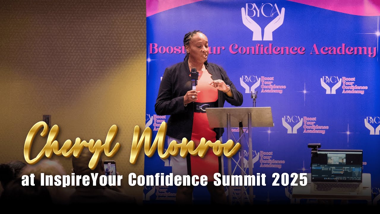 Cheryl Monroe at InspireYour Confidence Summit 2025