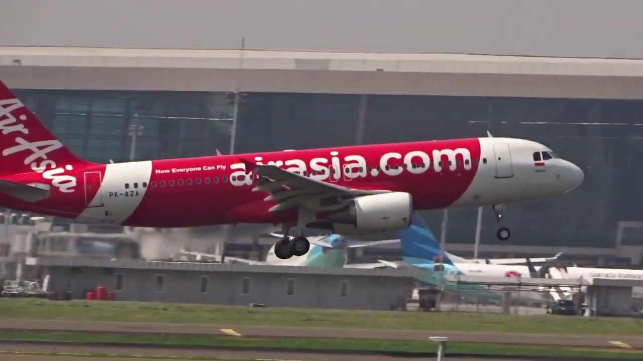 NONTON DARI DEKAT AIR ASIA, MY INDO VS PELITA AIR MANA LEBIH GACOR #markaspesawat 