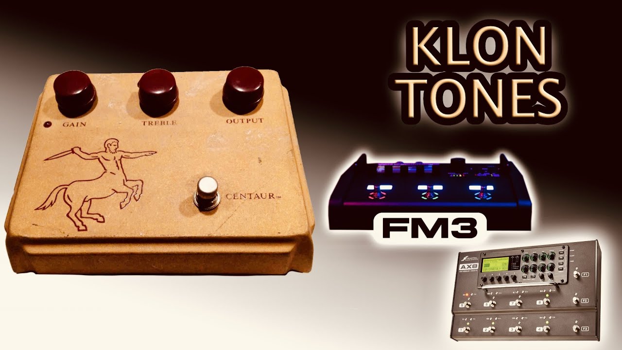 Clonando el KLON CENTAUR en tu Fractal FM3