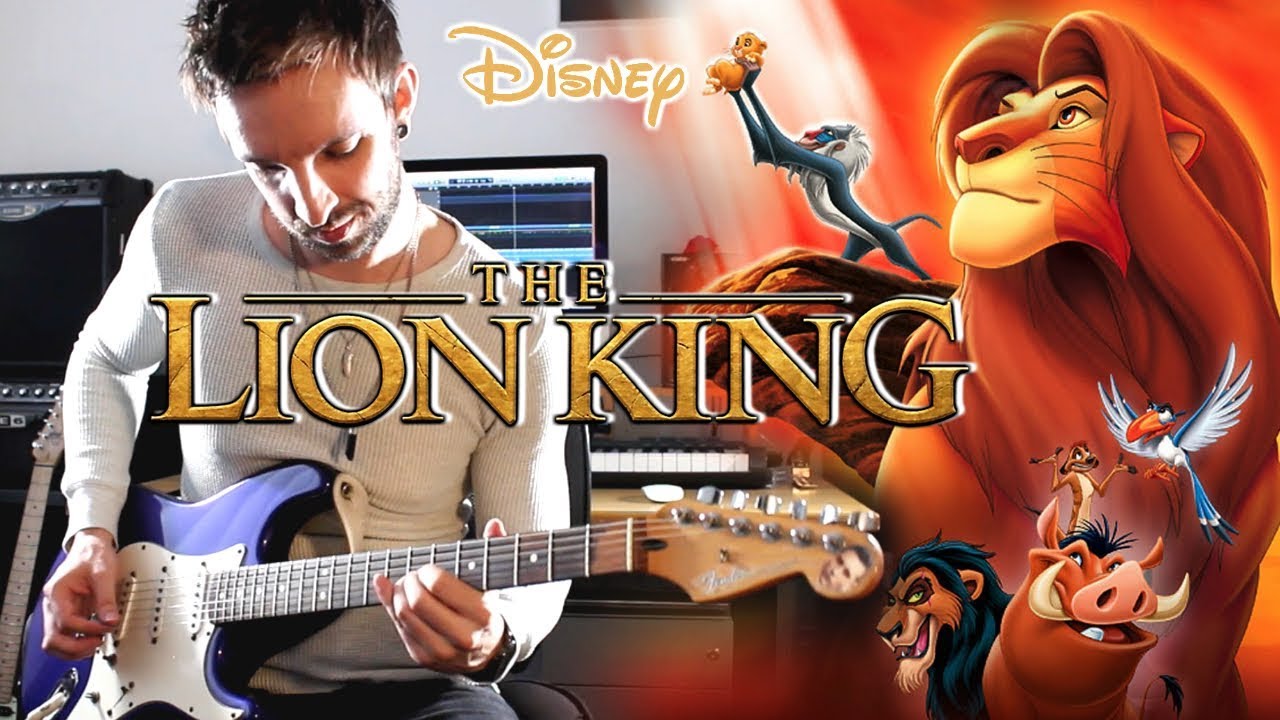 Disney's The Lion King - Circle Of Life Electric Guitar Cover!