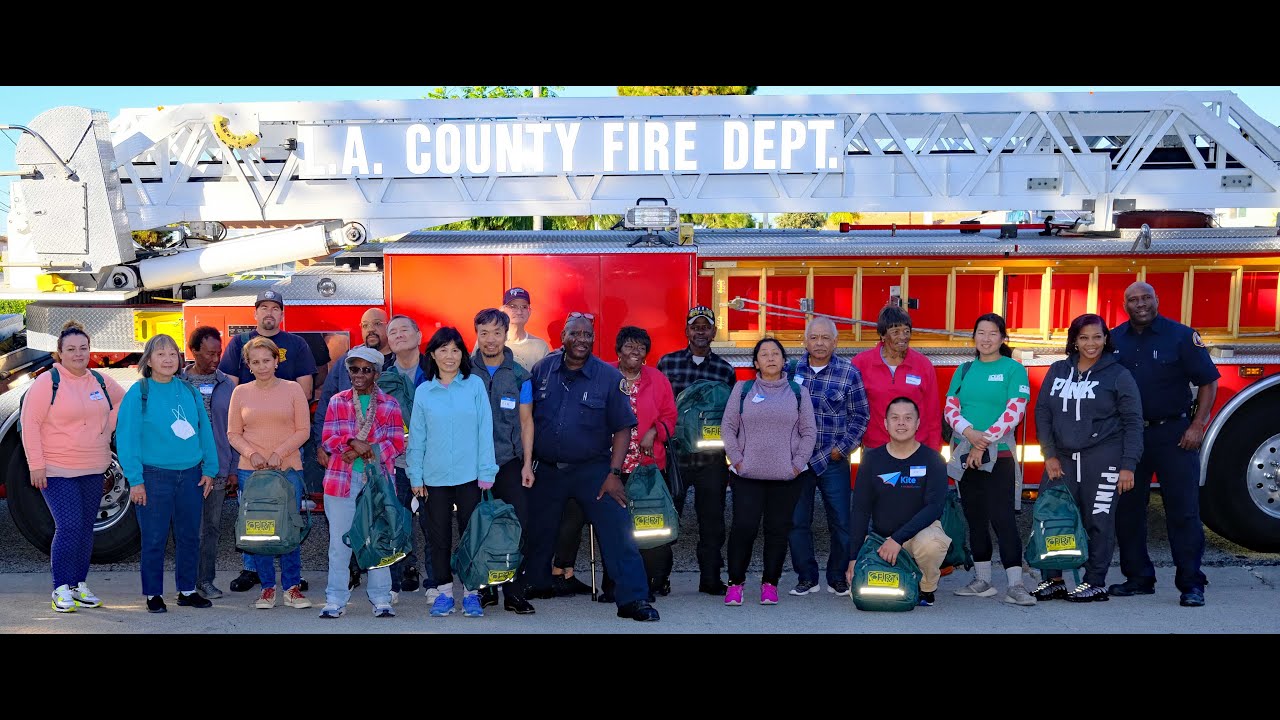 Rosemary M Vivero - LACo Fire Community Services Liaison   CERT Graduation November 2022
