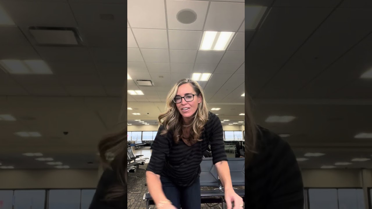 Yet another airport workout!!! 
