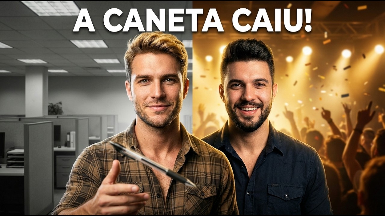 A CANETA CAIU | Reinaldo & Luan | Sertanejo Universitário Animado (Clipe Oficial)
