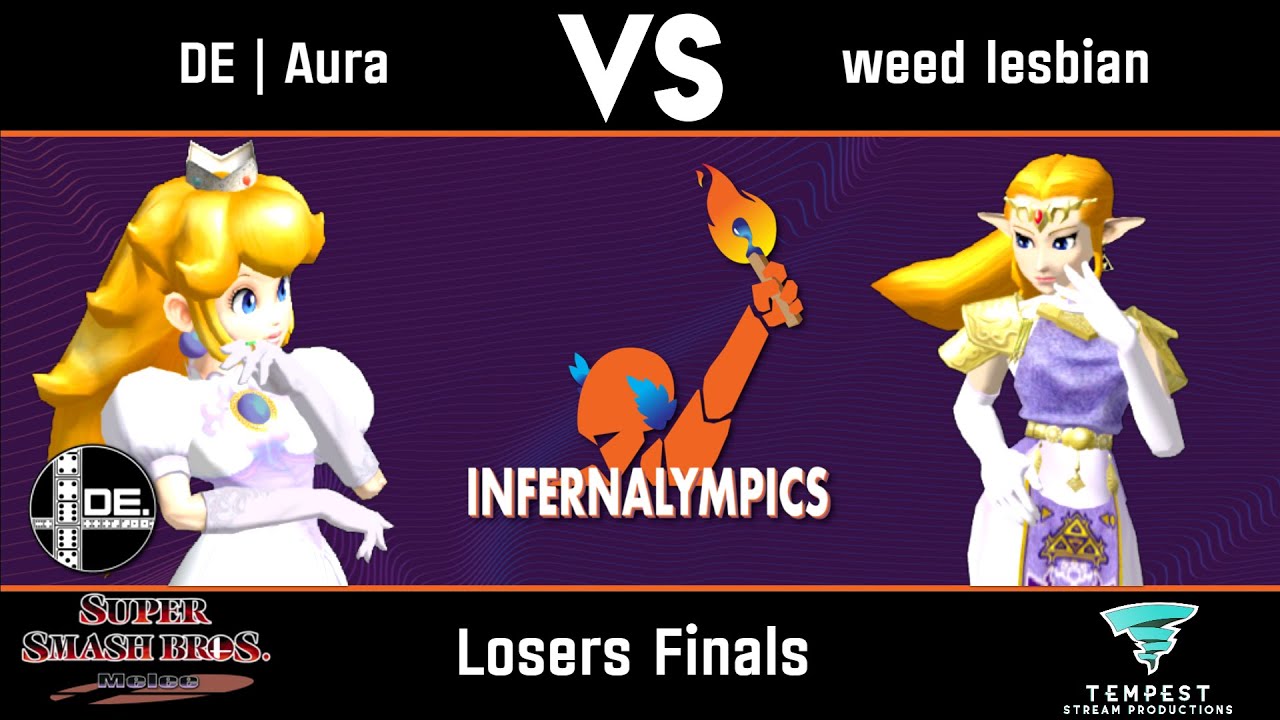 DE | Aura (Sheik) VS weed lesbian (Zelda) - Losers Finals - Domino Effect: Infernalympics