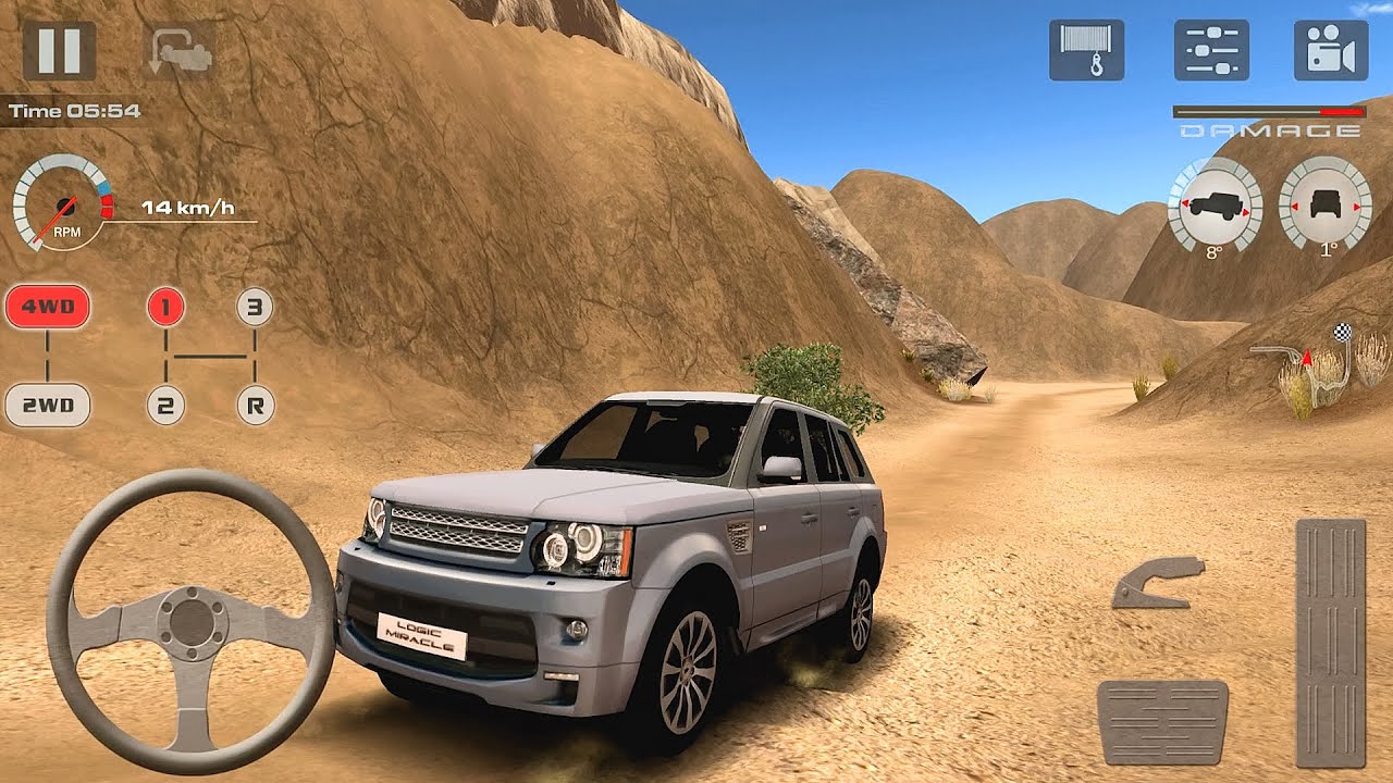 OffRoad Drive Desert level 12 #22 SUV L320 5.0 Jaguar! Android gameplay