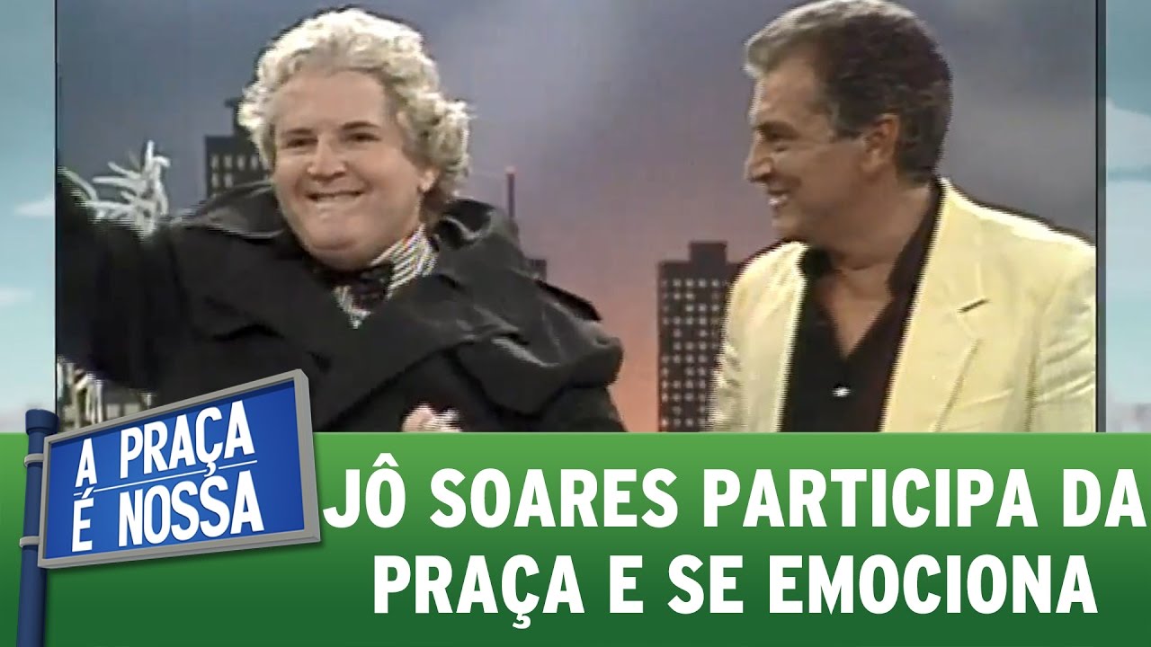 Jô Soares participa da Praça e não segura a emoção | Praça Retrô (12/01/17)