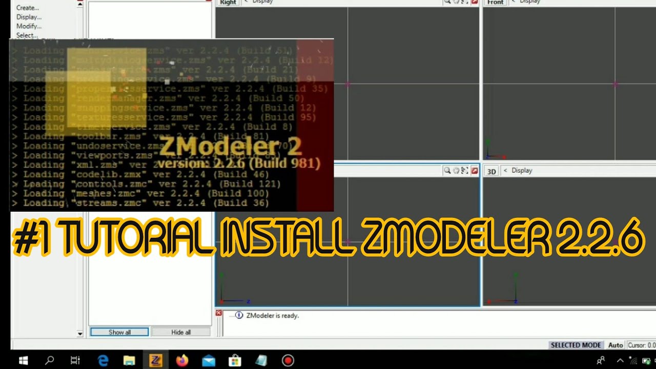 #1 TUTORIAL INSTALL ZMODELER 2.2.6 DENGAN MUDAH