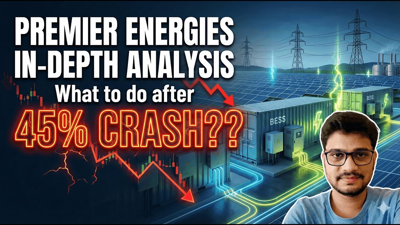 Premier Energies Crashes 45% ⚠️ | Smart Entry or Big Trap?