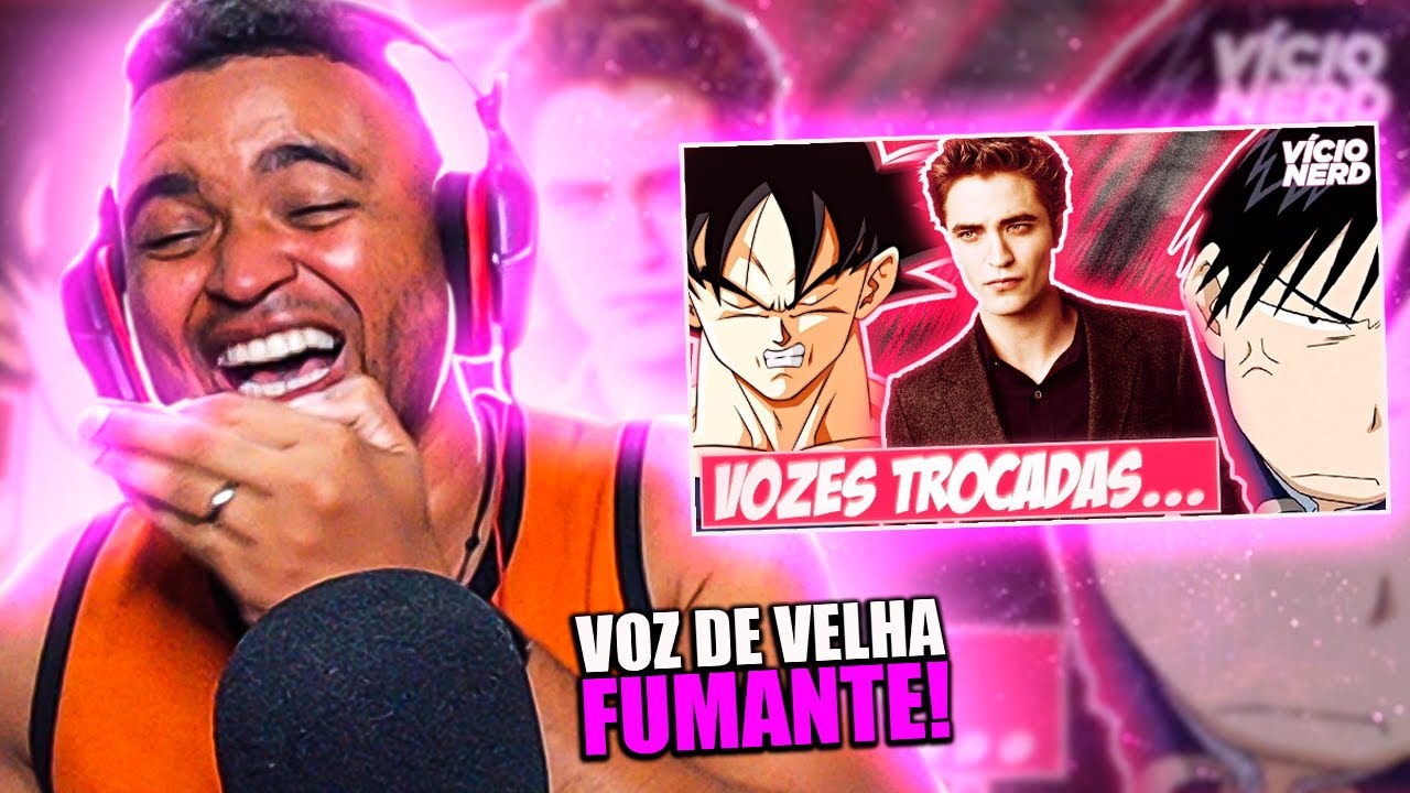 REACT | Trocas mais POLÊMICAS de DUBLADORES! 🔄 💢 - Vício Nerd