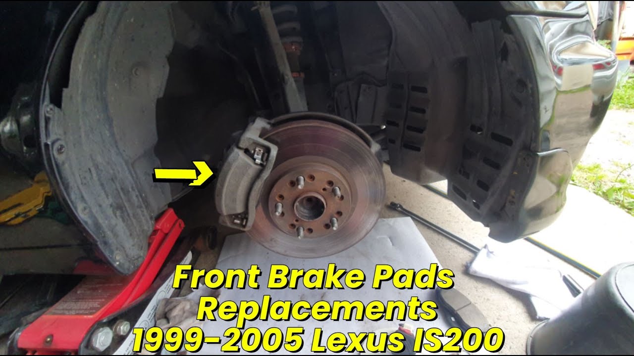 Front Pads Replacements 1999-2005 Lexus Luxury IS200