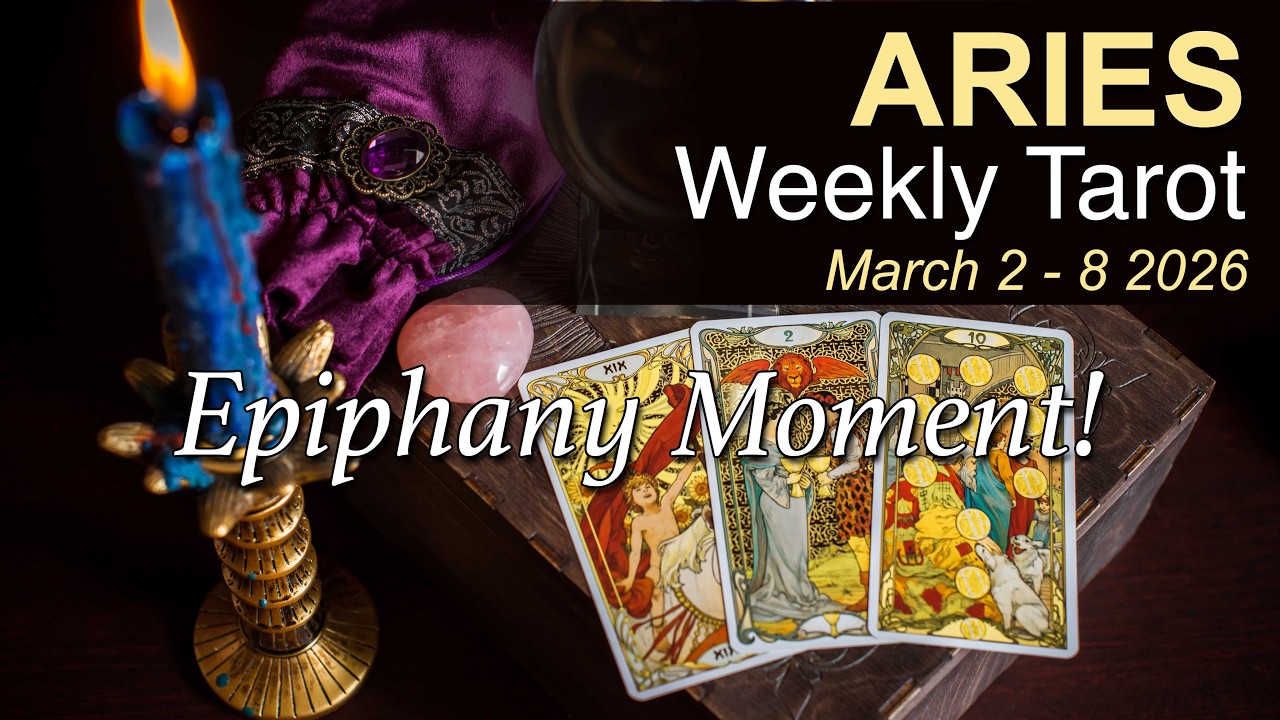 ARIES Weekly Tarot Reading ‘A GIANT LEAP!’ Intuitive Spiritual Guidance March 2 - 8 2026 ✨